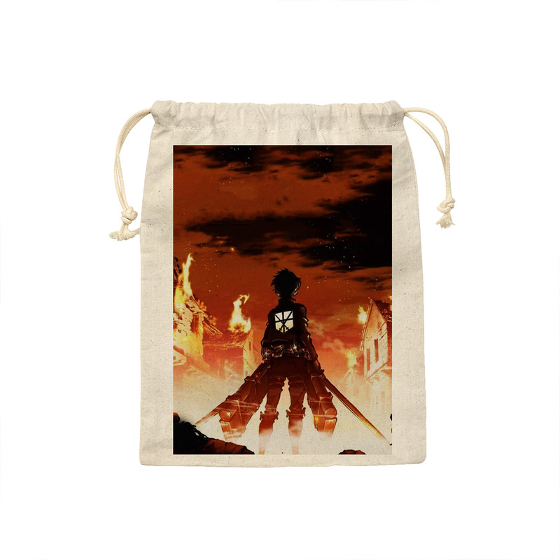 کیسه نان و سبزی ترمه طراحان ایده طرح اَتک آن تایتان Attack on Titan کد strm0359 - S