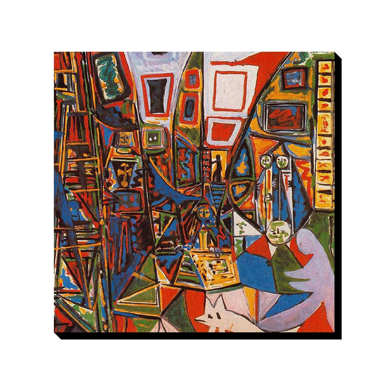 تابلو ترمه طراحان ایده طرح لاس منینا از پیکاسو کد art0342
