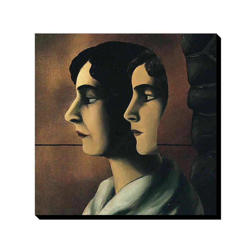 تابلو ترمه طراحان ایده طرح نگاه به دوردست از ماگریت کد art0376