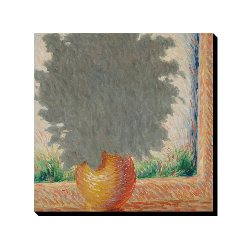 تابلو ترمه طراحان ایده طرح درخشش از ماگریت کد art0391