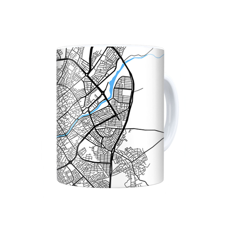 ماگ ترمه طراحان ایده مدل نقشه شهر اردبیل کد map0502