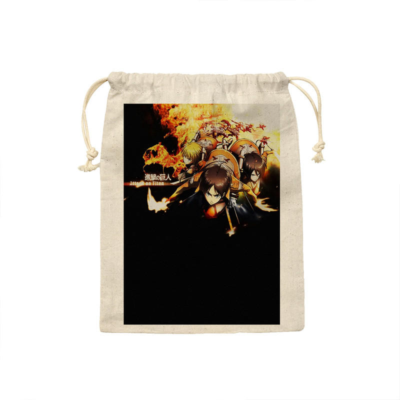 کیسه نان و سبزی ترمه طراحان ایده طرح اَتک آن تایتان Attack on Titan کد strm0366 - S