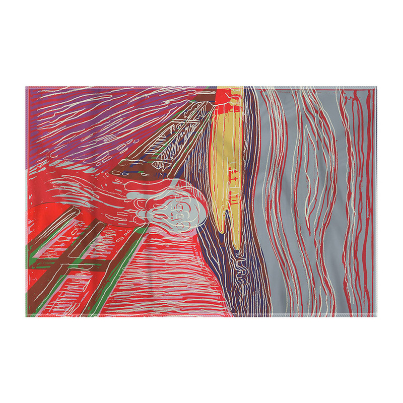 کاغذ کادو ترمه طراحان ایده مدل جیغ از وارهول کد art0885 سایز 57x37 سانتی متر