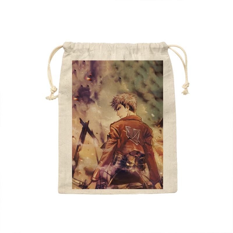 کیسه نان و سبزی ترمه طراحان ایده طرح اَتک آن تایتان Attack on Titan کد strm0378 - S