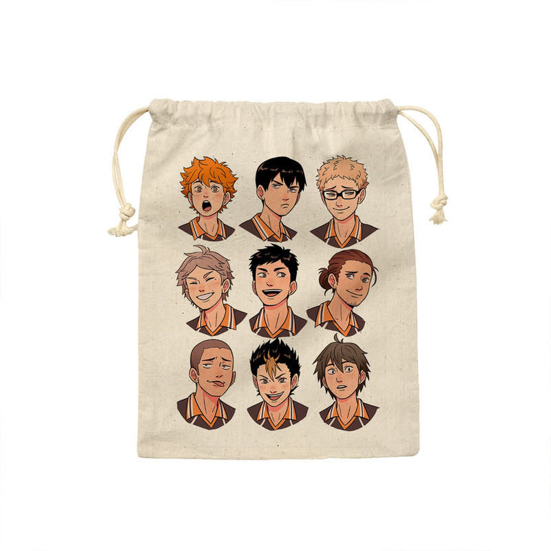 کیسه نان و سبزی ترمه طراحان ایده مدل انیمه آبشار سرنوشت Haikyu کد strm0603 - S