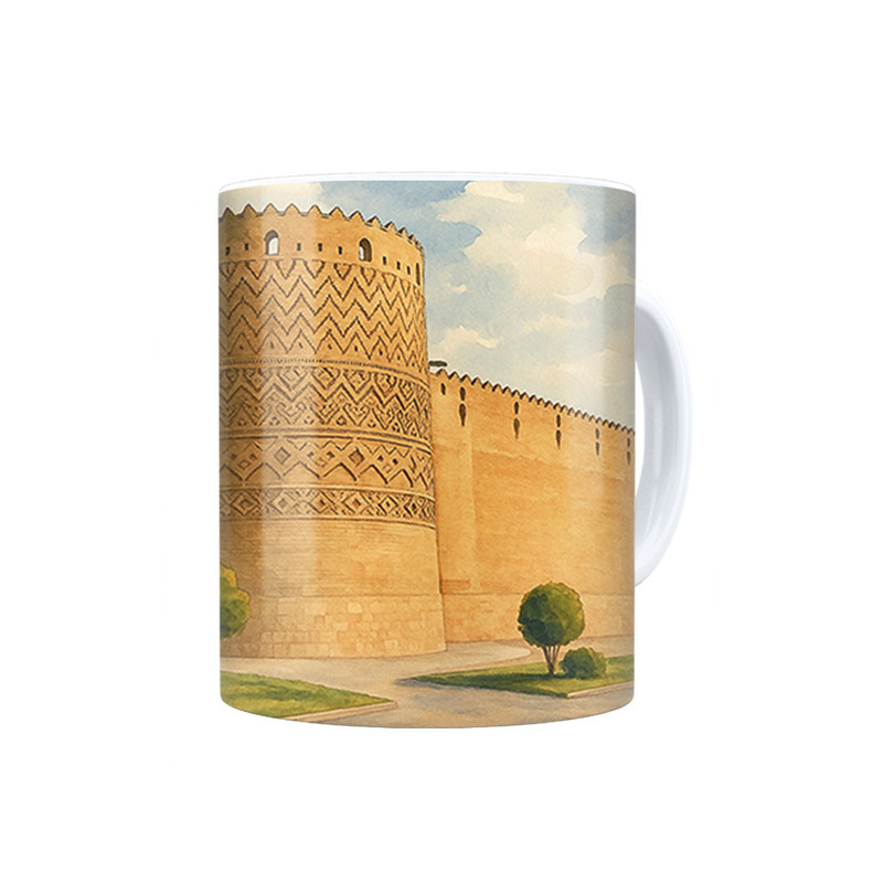 ماگ ترمه طراحان ایده مدل ارگ کریم خان شیراز کد map0823