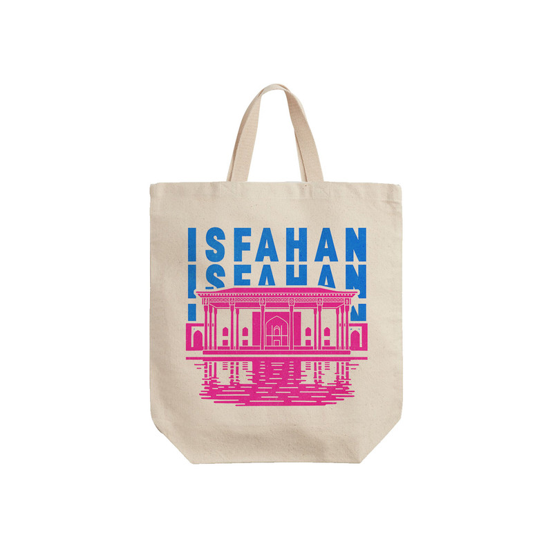ساک خرید ترمه طراحان ایده مدل نماد عالی قاپو اصفهان کد map0050 - S