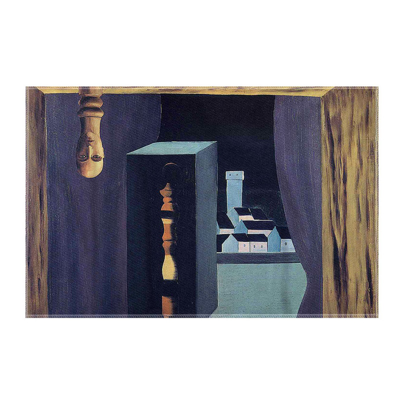 کاغذ کادو ترمه طراحان ایده مدل مرد مشهور از ماگریت کد art0361 
