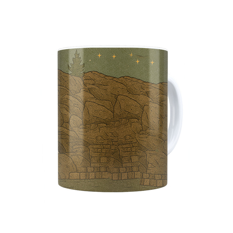 ماگ ترمه طراحان ایده مدل کارت کوه سنگی مشهد کد map1511
