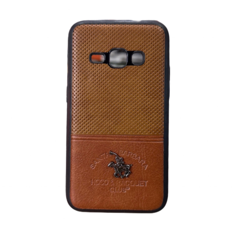 کاور مدل چرمی مناسب برای گوشی موبایل سامسونگ Galaxy J1 2016/J120