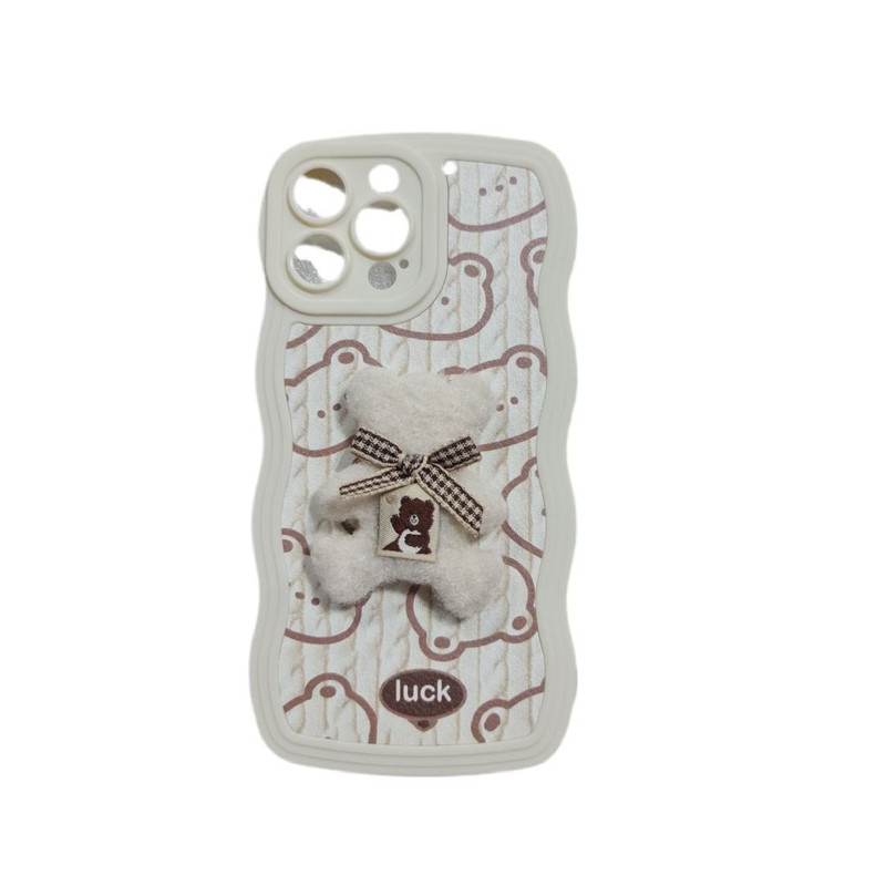 کاور طرح عروسکی مدل ژله ای کد 110186313 مناسب برای گوشی موبایل اپل iphone 13promax
