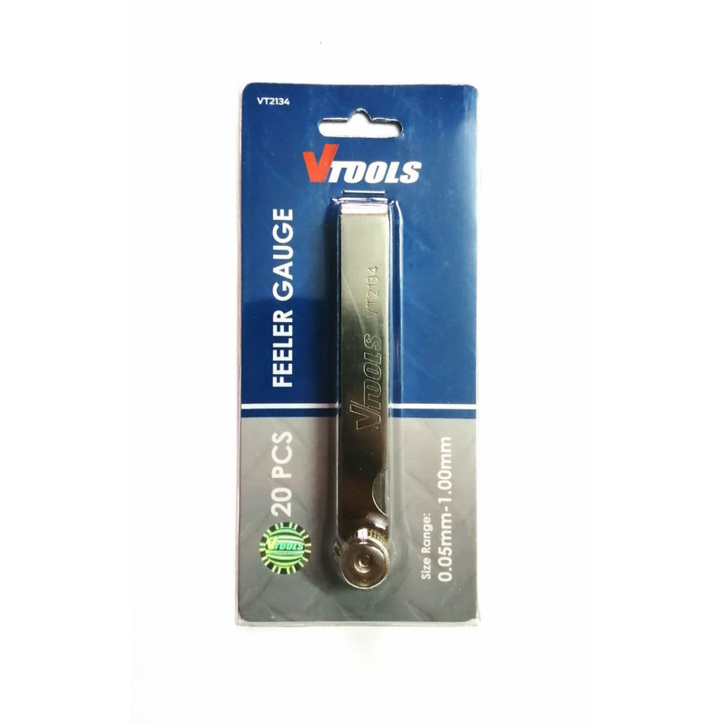 آچار فیلر وی تولز مدل YP-VT2134 مجموعه 20 عددی  
