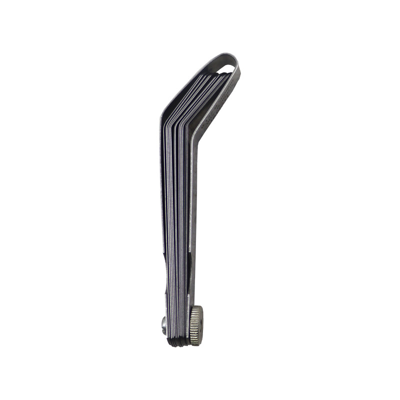آچار فیلر کوالیتی تولز مدل سرکج کد YP-0.127-0.508 مجموعه 16 عددی 