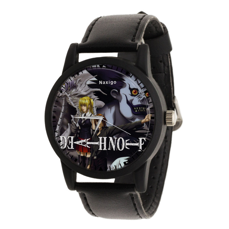 ساعت مچی عقربه ای ناکسیگو مدل Death Note کد LF6836