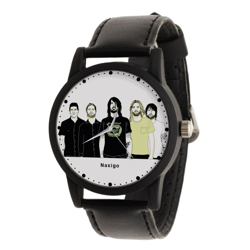 ساعت مچی عقربه ای ناکسیگو مدل Foo Fighters کد LF14230