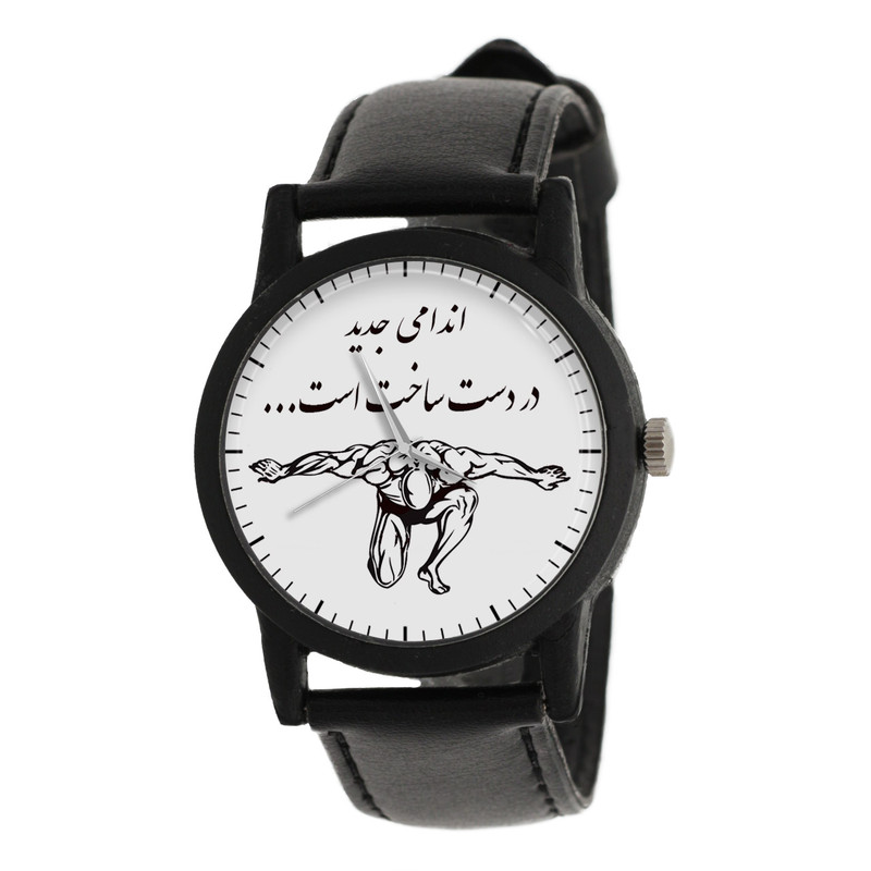 ساعت مچی عقربه ای مردانه طرح بدنسازی مدل LF1233