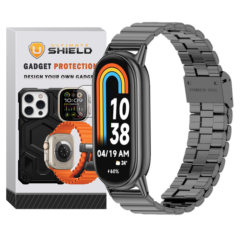 بند آلتیمیت شیلد مدل Link GK مناسب برای ساعت هوشمند شیائومی Mi Band 8 12mm / Mi Band 9 12mm / Mi Band 10 12mm
