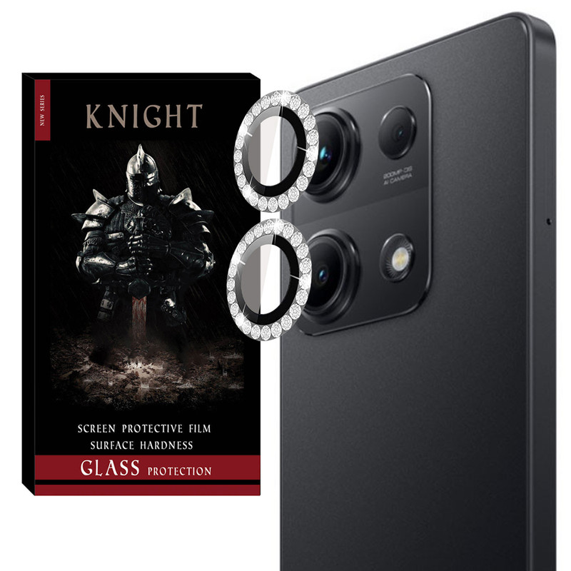 محافظ لنز دوربین نایت مدل RNG Diamond KT مناسب برای گوشی موبایل شیائومی Redmi Note 14S