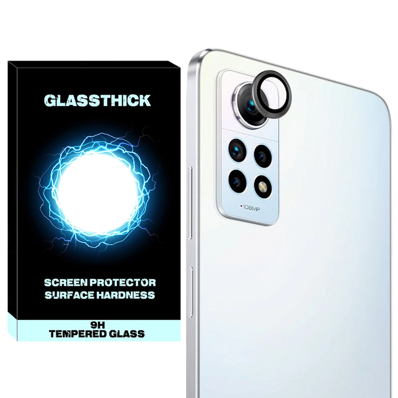 محافظ لنز دوربین گلستیک مدل Ring-Metal-GL مناسب برای گوشی موبایل شیائومی Redmi Note 12 Pro 4G