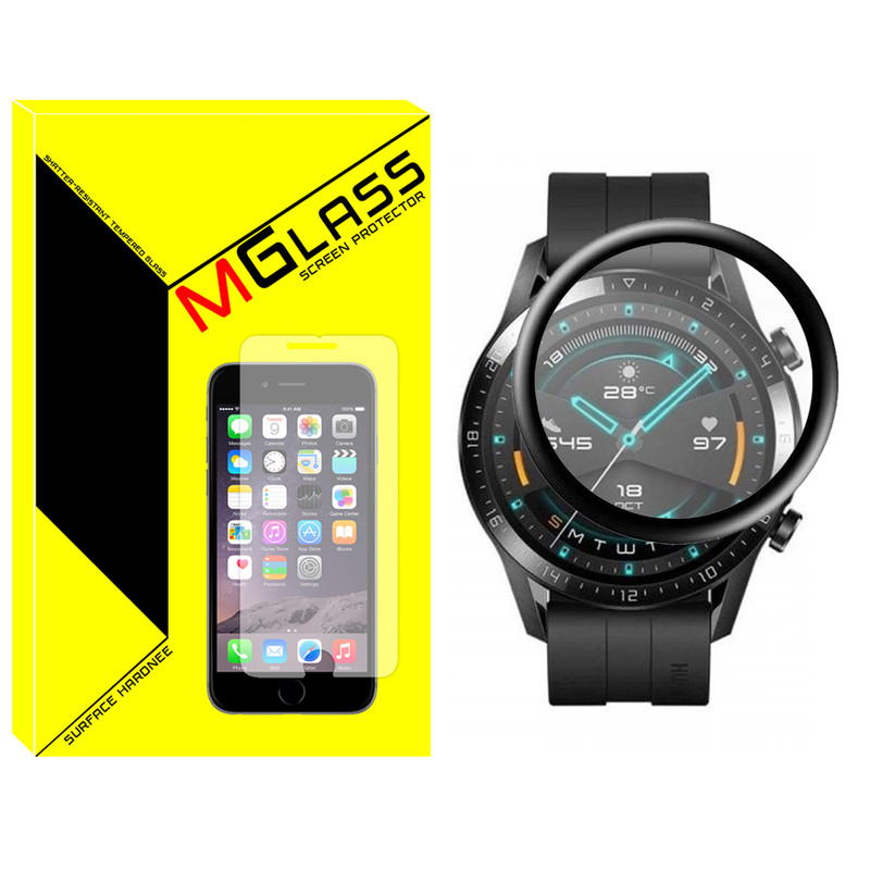 محافظ صفحه نمایش ام گلس مدل GLS_Pmma مناسب برای ساعت هوشمند هوآوی GT2 46mm
