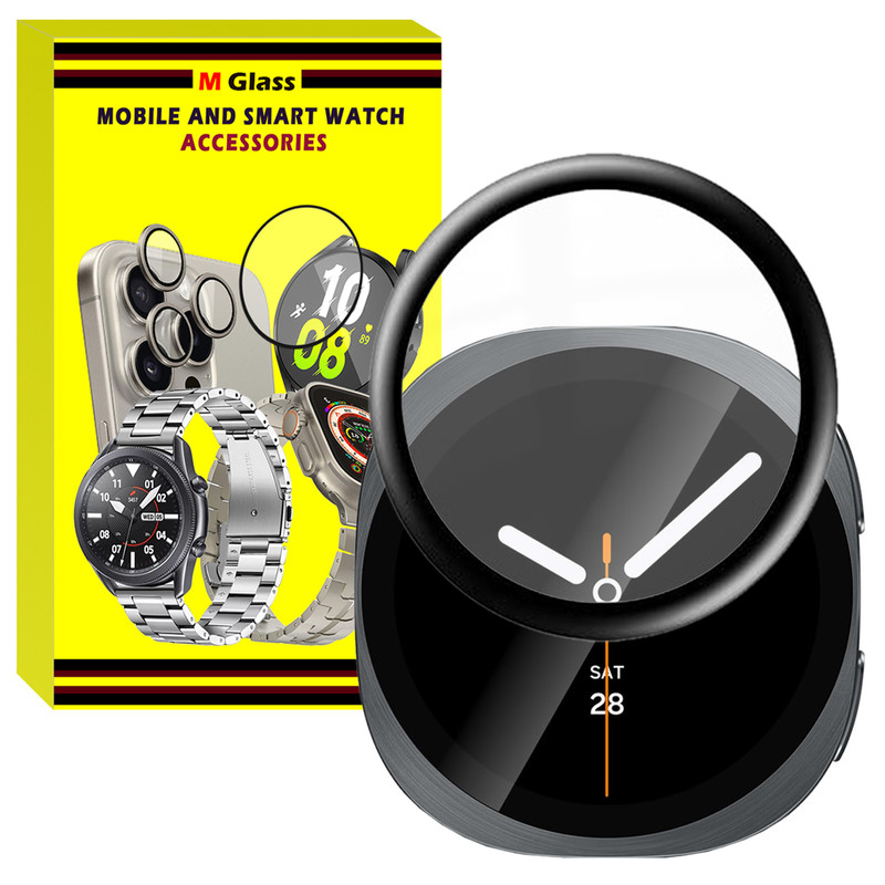 محافظ صفحه نمایش نانو ام‌گلس مدل GLS_Pmma مناسب برای ساعت هوشمند سامسونگ Galaxy Watch 8 44mm