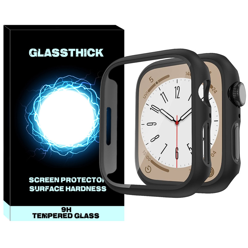 کاور گلستیک مدل GT-360 مناسب برای اپل واچ Series SE 2022 Aluminum Case 40mm / SE 2021 Aluminum Case 40mm / Series 5 40mm / Series 6 40mm / Series 4 40mm به همراه محافظ صفحه نمایش