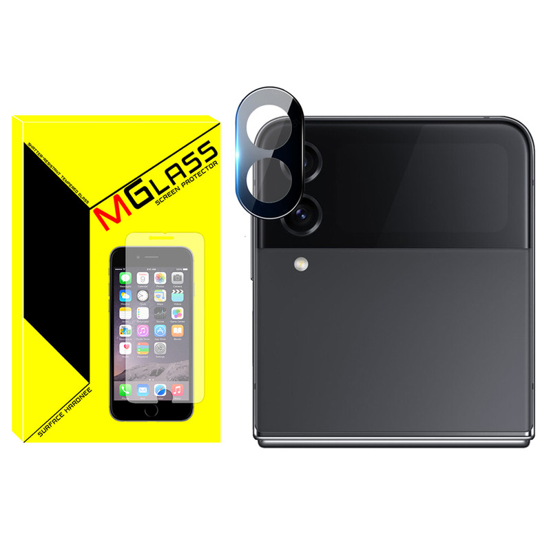 محافظ لنز دوربین ام‌گلس مدل 3D-MG مناسب برای گوشی موبایل سامسونگ Galaxy Z Flip 4