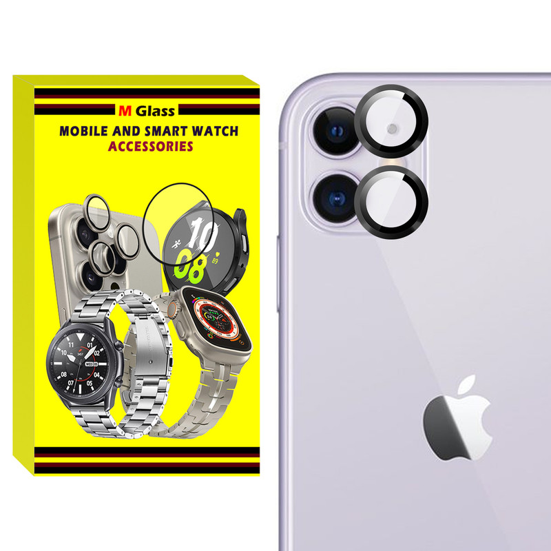 محافظ لنز دوربین ام‌گلس مدل RNG MTL MG مناسب برای گوشی موبایل اپل iPhone 12