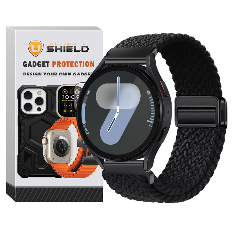 بند آلتیمیت شیلد مدل Braided Magsolo TW مناسب برای ساعت هوشمند سامسونگ Galaxy Watch Gear S2 Classic / Gear S3 / Gear Sport 22mm