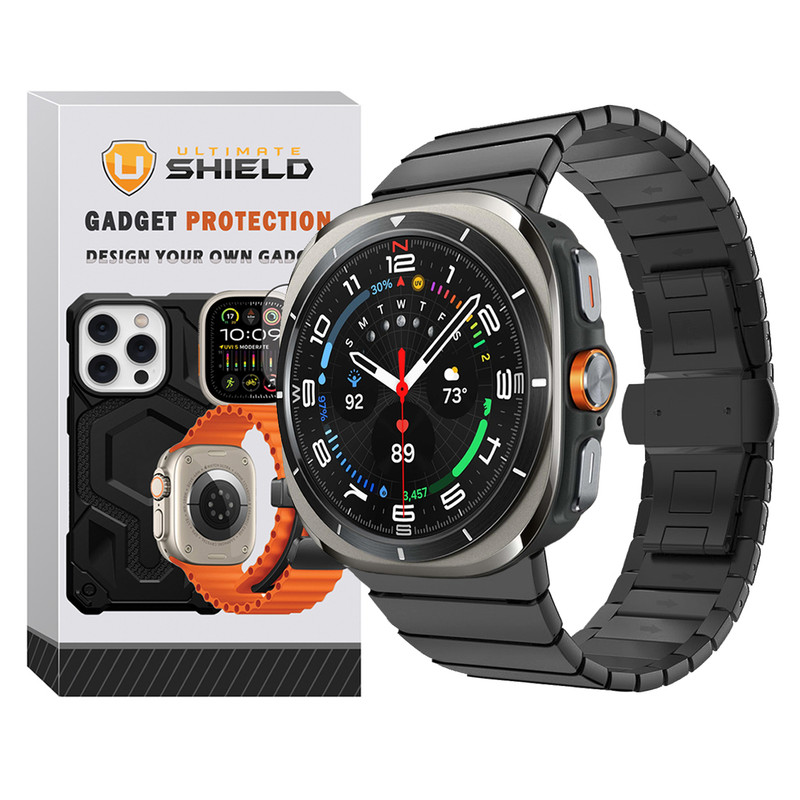 بند آلتیمیت شیلد مدل Butterfly Link UL مناسب برای ساعت هوشمند سامسونگ Galaxy Watch 7 Ultra 47mm