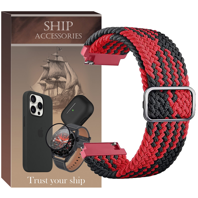 بند شیپ مدل Braided BKR SH مناسب برای ساعت هوشمند سامسونگ Galaxy Watch 4 40mm / 5 40mm / 6 40mm / 7 40mm / FE 40mm