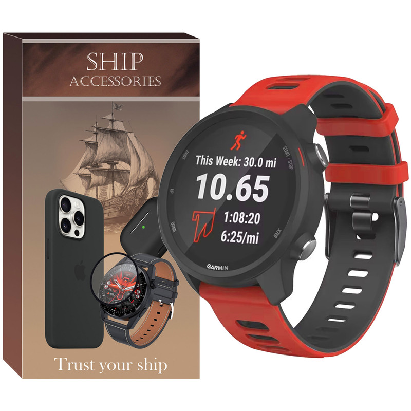 بند شیپ مدل Hike Dual Color SH TW مناسب برای ساعت هوشمند سامسونگ Galaxy Gear S3 / Watch 3 45mm / Watch 46mm / S3 Frontier / S3 Classic Gear 2 R380