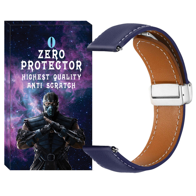 بند زیرو مدل MAG Leather ZR TW مناسب برای ساعت هوشمند کیسلکت Kr / Kr2 / Kr pro