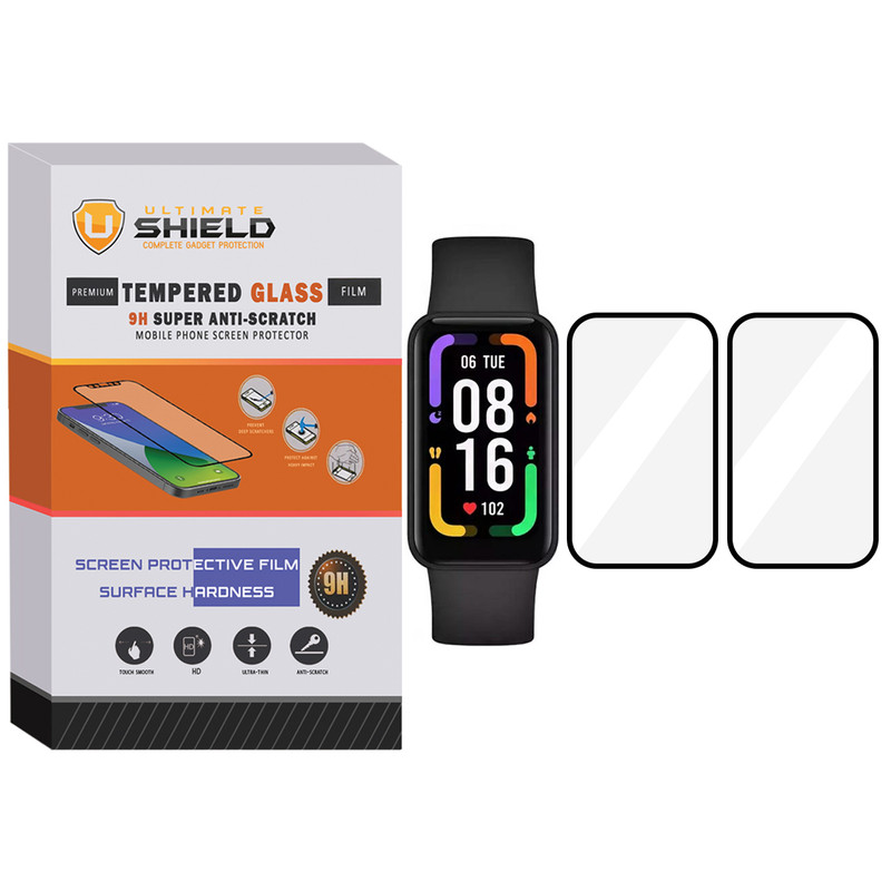 محافظ صفحه نمایش نانو آلتیمیت شیلد مدل NUL مناسب برای ساعت هوشمند شیائومی Redmi Smart Band Pro بسته دو عددی