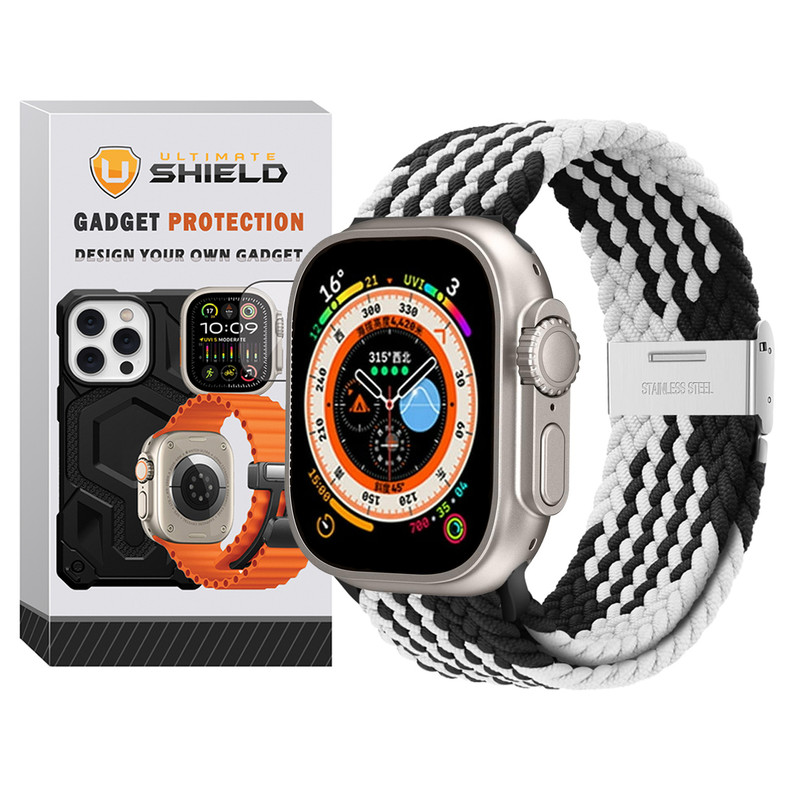 بند آلتیمیت شیلد مدل Braided GK مناسب برای اپل واچ 42/44/45/49mm