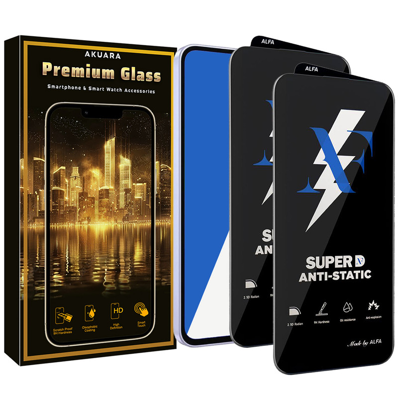 محافظ صفحه نمایش آکوآرا مدل Premium SuperD ASD2 مناسب برای گوشی موبایل شیائومی Redmi Note 9S/9 Pro / Note 9 Pro Max / Note 10 Pro / Note 10 Pro Max / Note 11 Pro / Mi 11T / Mi 11T Pro / Mi 10T Lite / Poco X3 / Poco X3 NFC مجموعه دو عددی