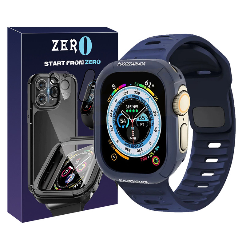 بند زیرو مدل SPG Rugged ZR مناسب برای ساعت هوشمند ویرفیت HK8 pro max / HK9 ultra 2 / T900 Ultra