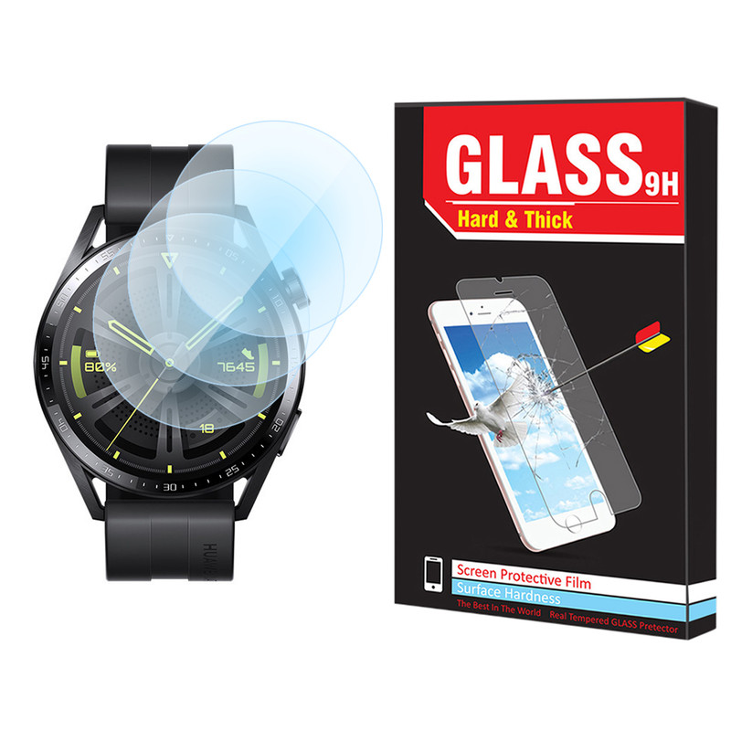 محافظ صفحه نمایش نانو هارد اند تیک مدل NHT مناسب برای ساعت هوشمند هوآوی Watch GT 3 46mm بسته سه عددی