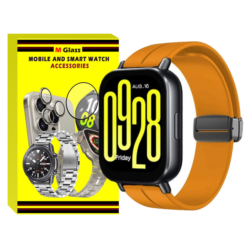 بند ام‌گلس مدل SIC MAG MG TW مناسب برای ساعت هوشمند شیائومی Redmi Watch 5 Active / Redmi Watch 5 Lite