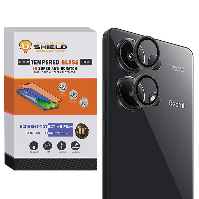 محافظ لنز دوربین آلتیمیت شیلد مدل Ring-Metal-UL مناسب برای گوشی موبایل شیائومی Redmi Note 13 pro 4g