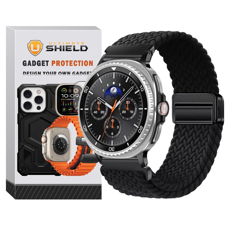 بند آلتیمیت شیلد مدل Braided Magsolo NV8 مناسب برای ساعت هوشمند سامسونگ Galaxy Watch 8 Classic 46mm