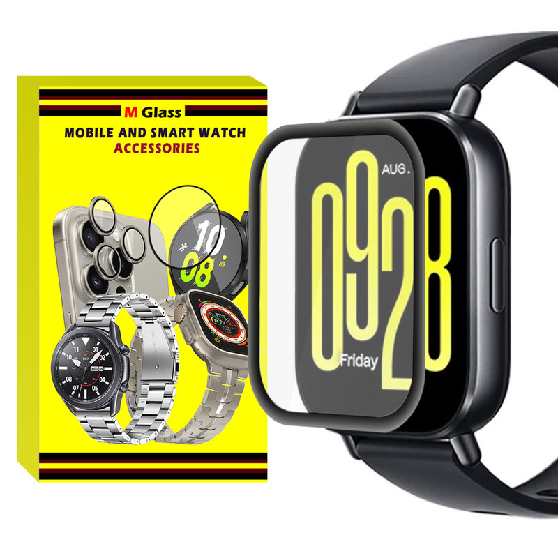 محافظ صفحه نمایش نانو ام‌گلس مدل GLS-Pmma مناسب برای ساعت هوشمند شیائومی Redmi Watch 5 Lite 48mm