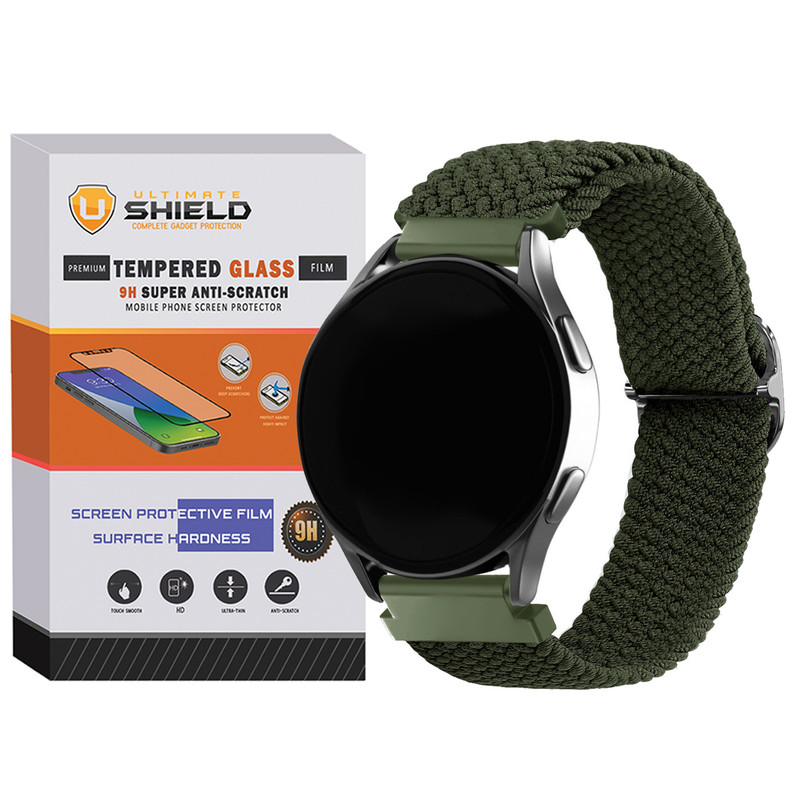 بند آلتیمیت شیلد مدل Braided UL مناسب برای ساعت هوشمند سامسونگ Galaxy watch Active 40mm / Active 2 40mm / Active 2 44mm