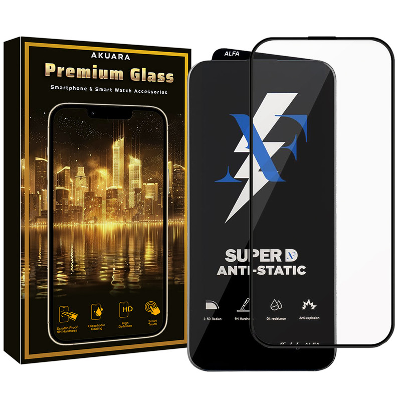 محافظ صفحه نمایش آکوآرا مدل Premium SuperD ASD1 مناسب برای گوشی موبایل اپل iphone 14