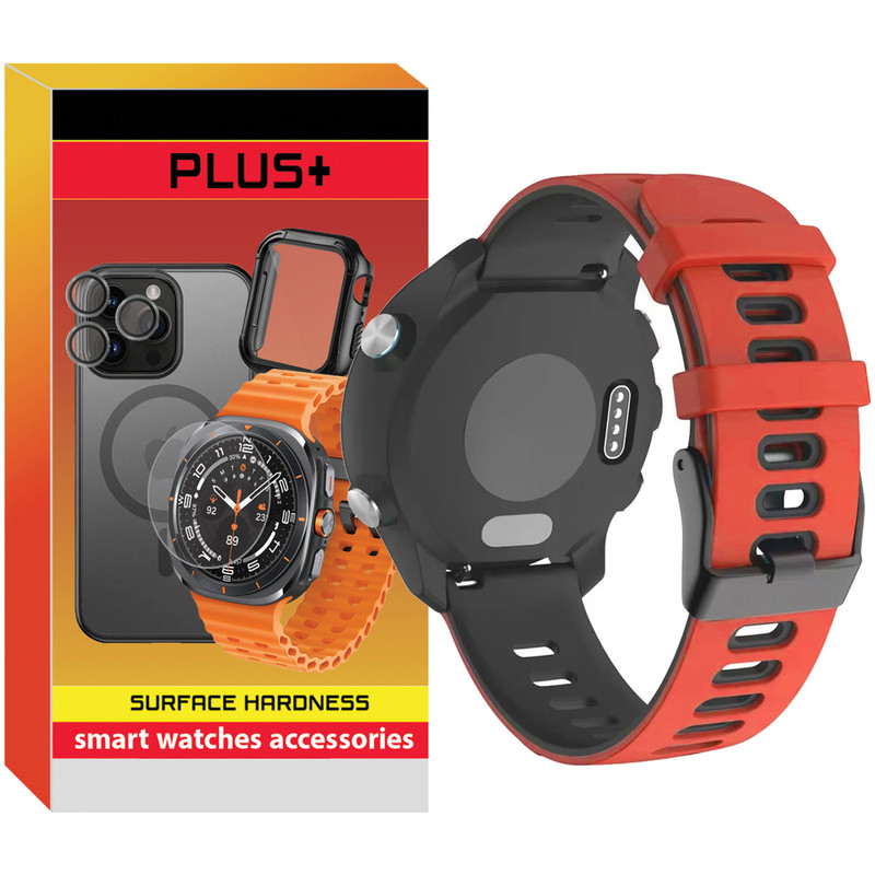 بند پلاس مدل Hike Dual Color PL TW مناسب برای ساعت هوشمند ناتینگ CMF Watch Pro / CMF Watch pro 2