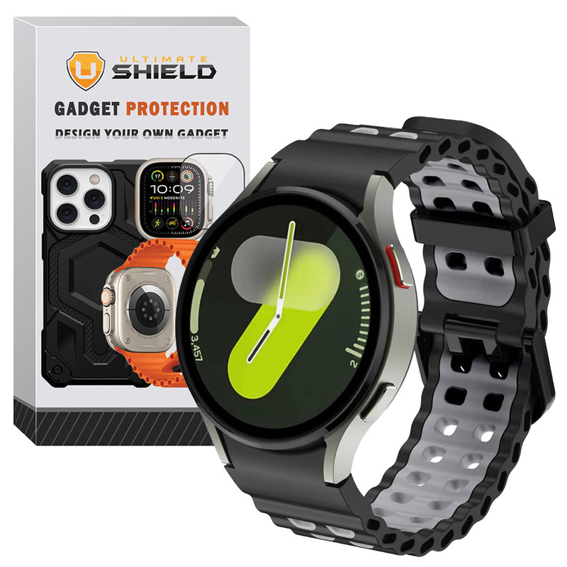 بند آلتیمیت شیلد مدل Marin BBuckle BST مناسب برای ساعت هوشمند سامسونگ Galaxy Watch 4/5/6/7/FE  40/43/44/46/47mm
