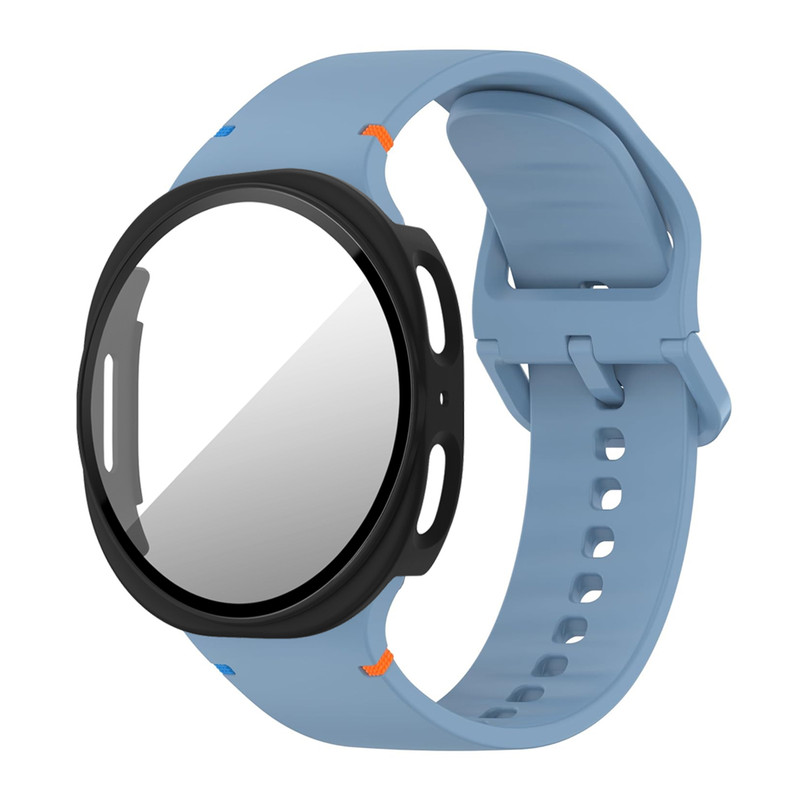 بند آلتیمیت شیلد مدل Silic NV8 GRD BK مناسب برای ساعت هوشمند سامسونگ Galaxy Watch 8 40mm به همراه کاور