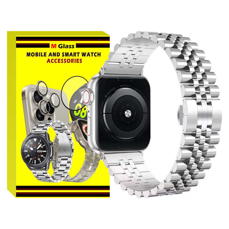 بند ام‌گلس مدل 5Bead MG مناسب برای اپل واچ 38/40/41 میلی متری