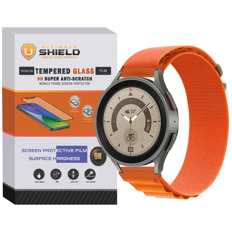 بند آلتیمیت شیلد مدل Alpine-UL مناسب برای ساعت هوشمند سامسونگ Galaxy Watch 4 40mm / Watch 4 44mm / Watch 4 Classic 42mm / Watch 4 Classic 46mm