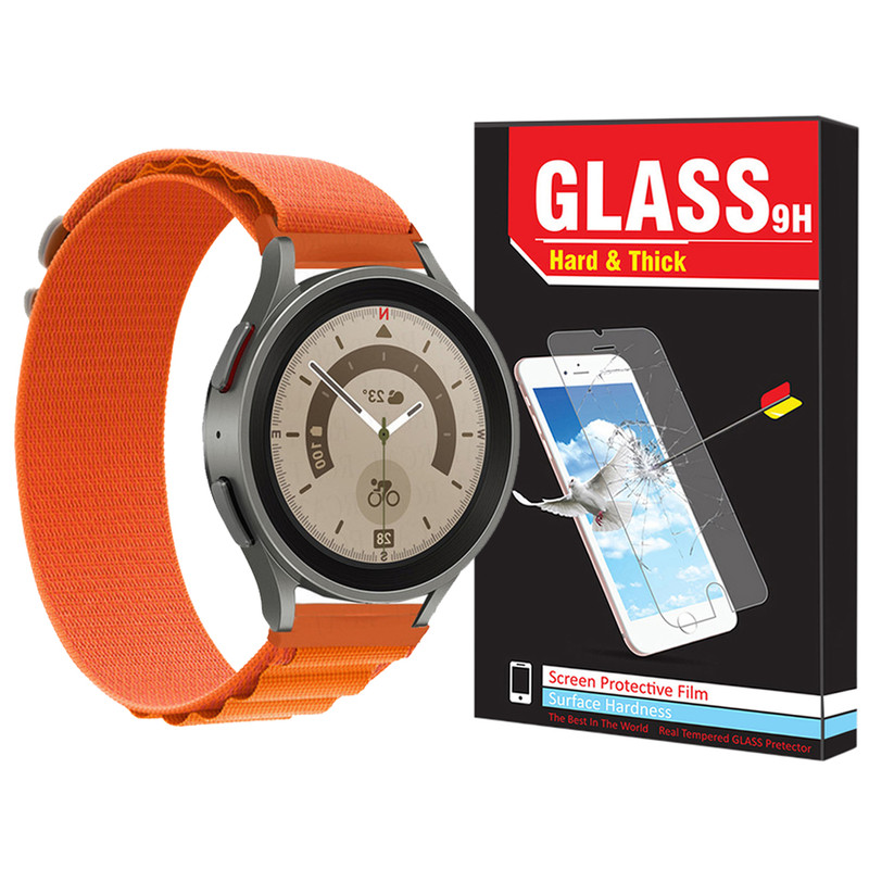 بند هارد اند تیک مدل Loop Alpine مناسب برای ساعت هوشمند سامسونگ Galaxy Watch Active 1 / Active 2 40mm / Active 2 44mm / Watch 3 41mm / Galaxy Watch 4 40mm / watch 4 42mm / watch 4 44mm / watch 4 46mm